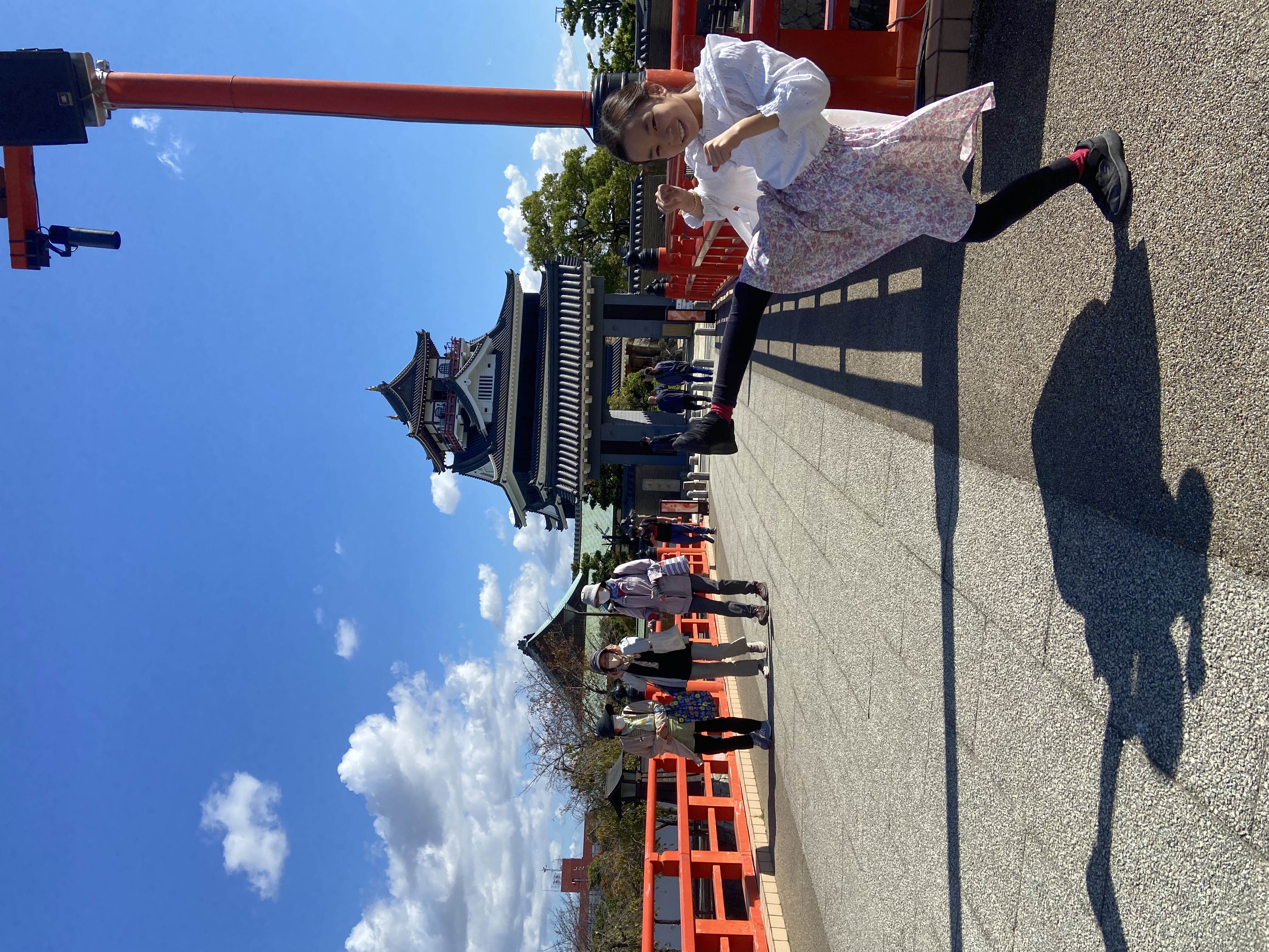 タイトル：清須城にキック